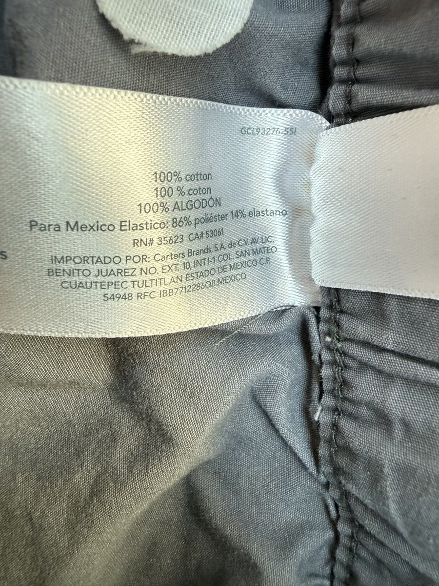 Carter's Gray Pull-On Shorts 18m