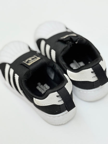 Adidas Superstar 360 Black Slip-On Size 6K