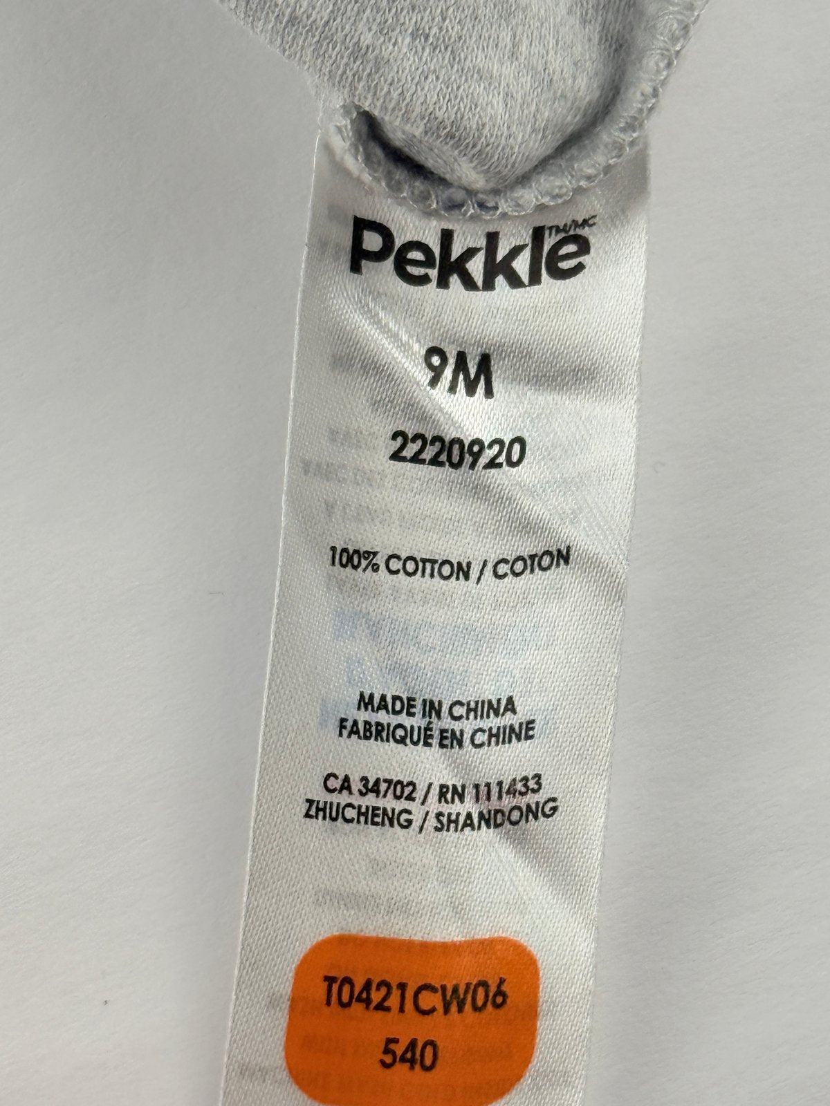 Pekkle Striped Bodysuit 9M