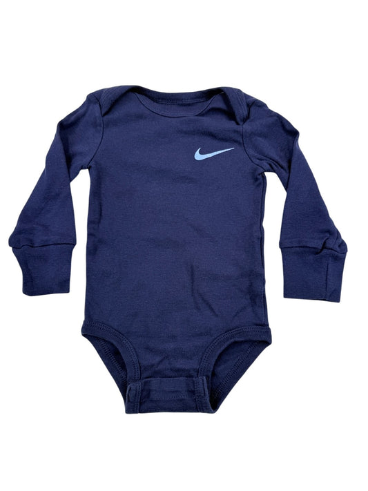 Nike Navy Long Sleeve Bodysuit 9M