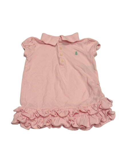 Ralph Lauren Pink Polo Dress Girls