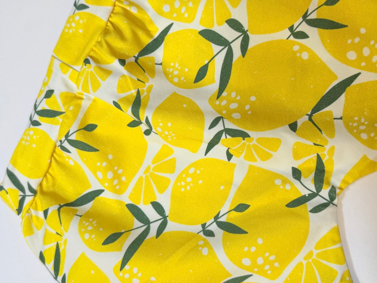 Ole Design Lemon Print Shorts 3 4 Years