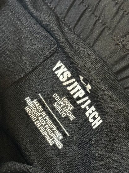Under Armour Black Running Shorts YXS -7Y