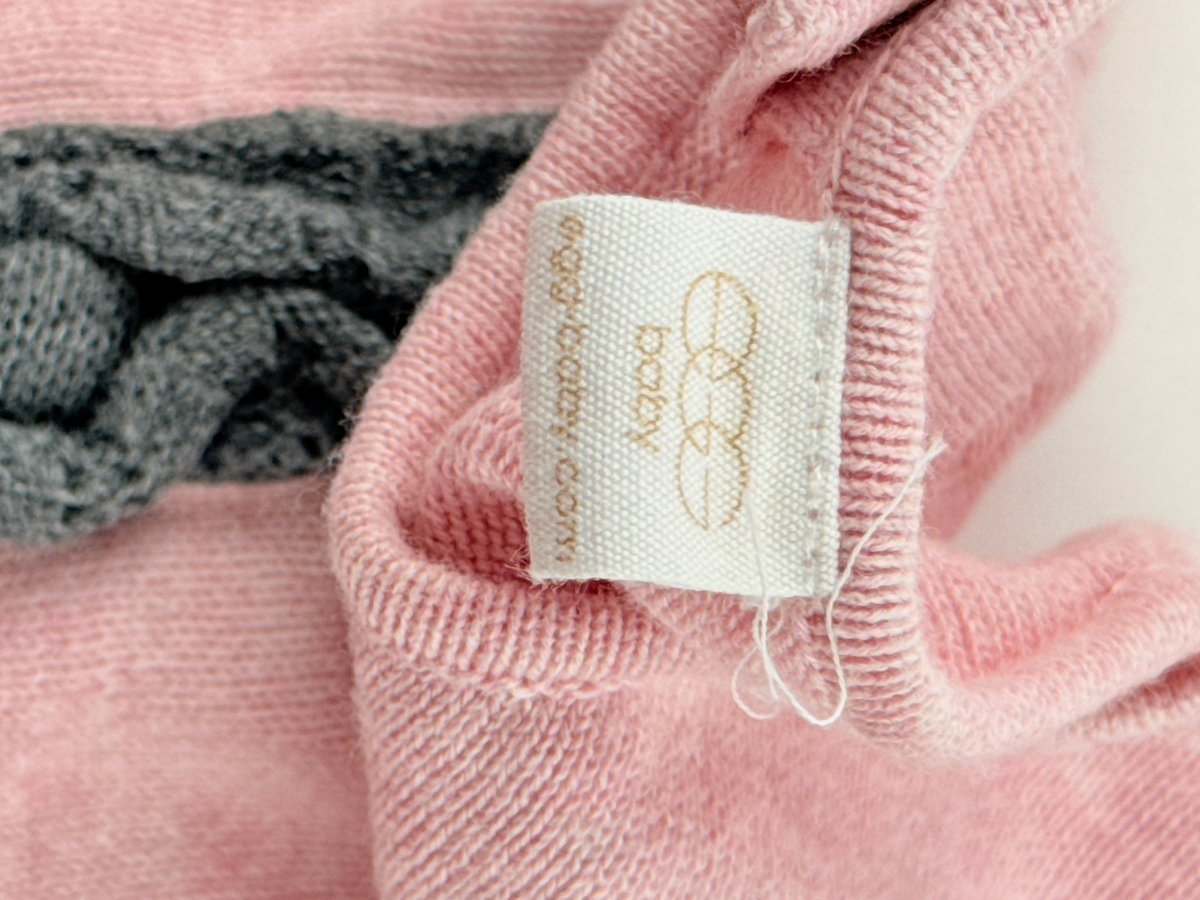 egg baby Pink Knit Dress Size 6