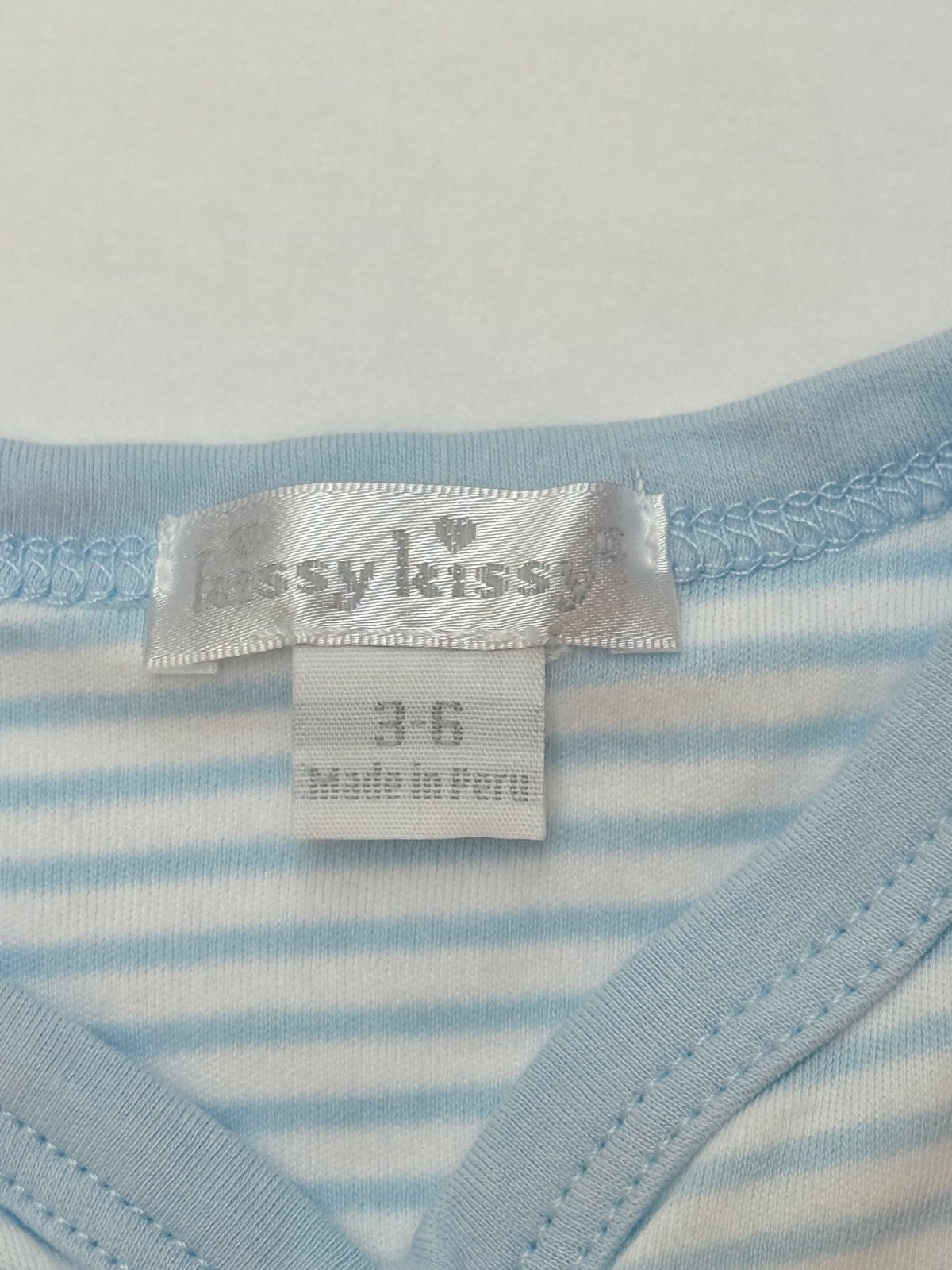 Kissy Kissy Striped Golf Cart Pajama 3-6M