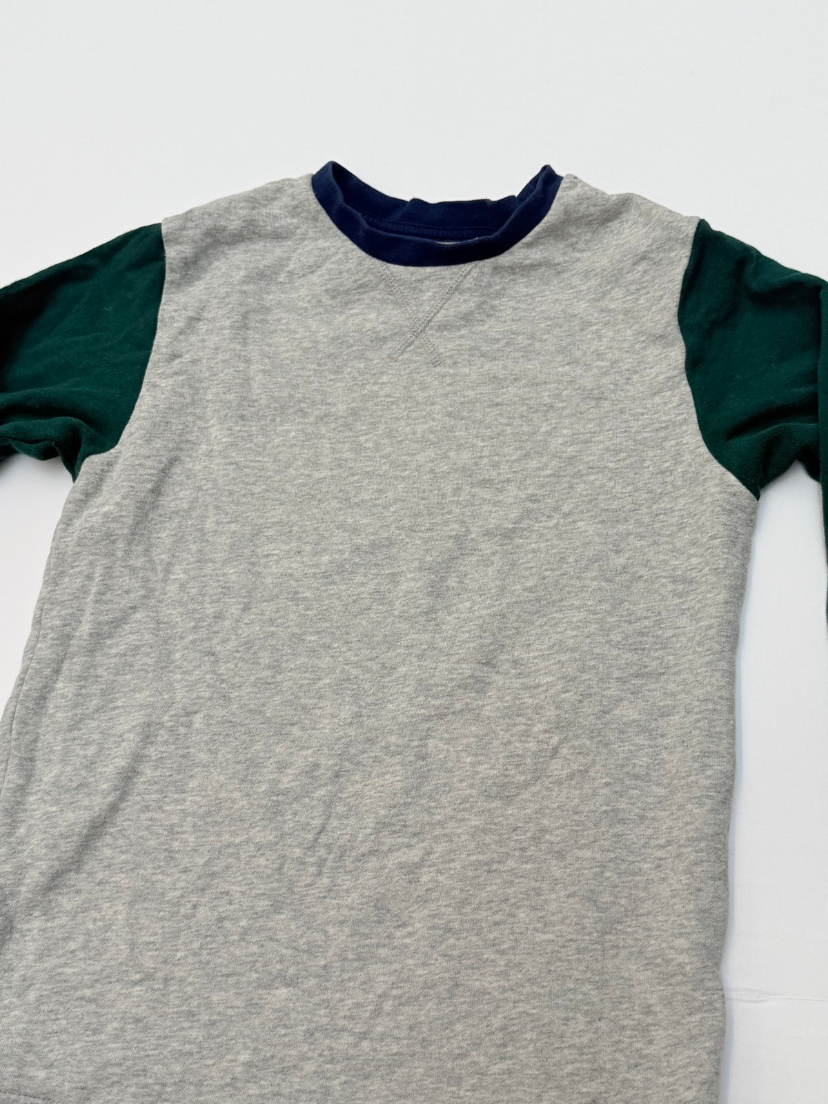 Uniqlo Kids Color Block Long Sleeve T-Shirt Size 10