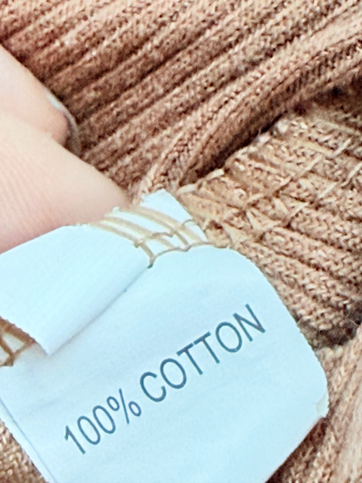 Cotton Wrap Cardigan Tan Size 3T