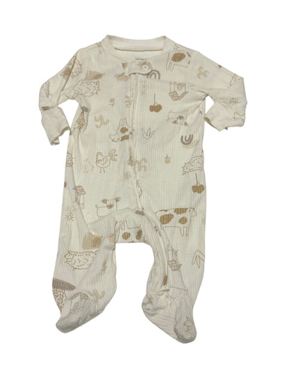 Carter's Farm Animal Footed Sleeper 3M