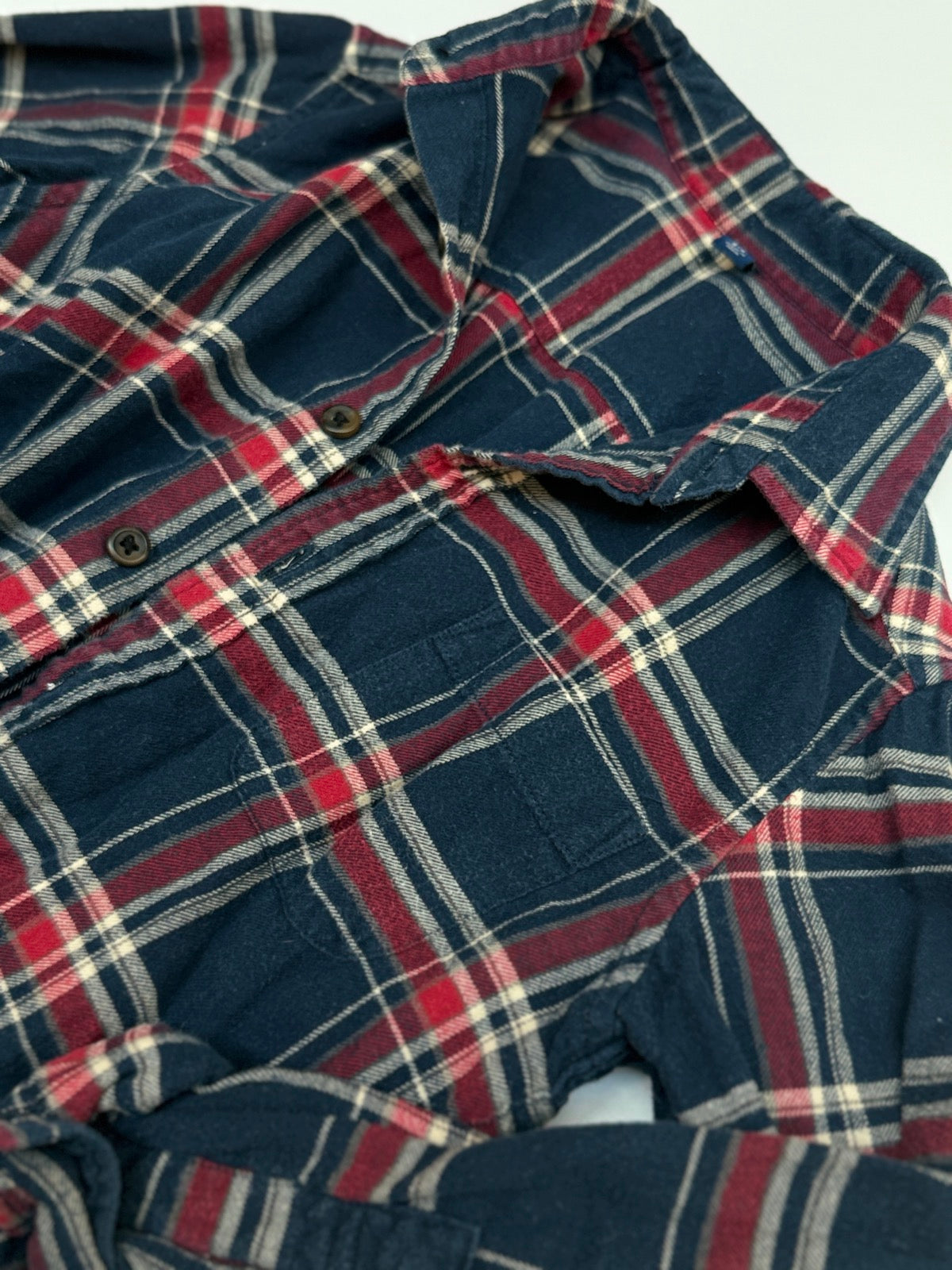 Uniqlo Kids Plaid Flannel Shirt Size 5-6