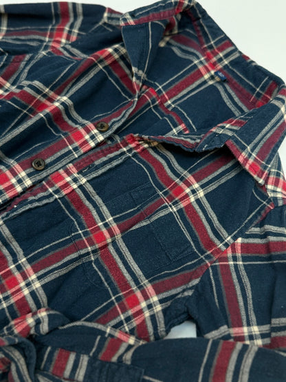 Uniqlo Kids Plaid Flannel Shirt Size 5-6