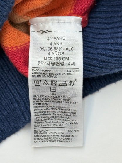 Baby Gap Rainbow Striped Sweater 4T