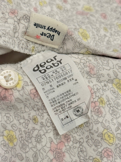 Dear Baby Floral Two-Piece Set 12M
