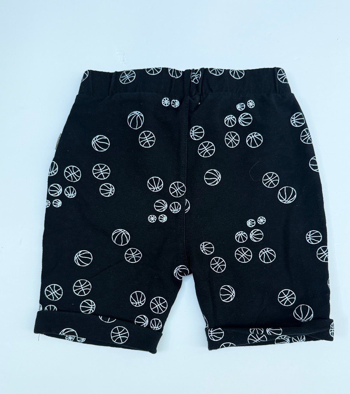 Miles Basketball Print Shorts Size 4