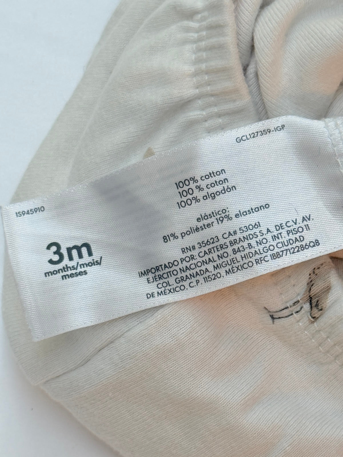 Carter's Bird Print Sleeper 3M