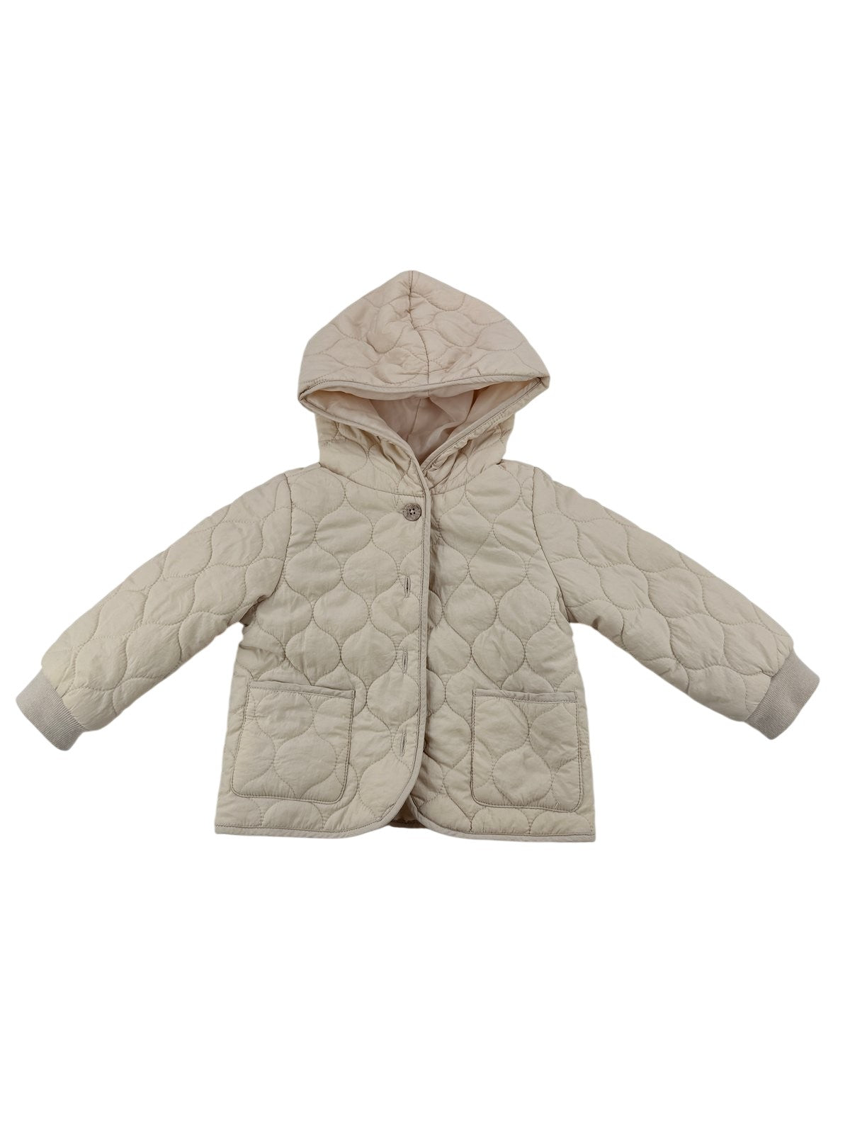 Rise Little Earthling Quilted Hooded Jacket 12-18M