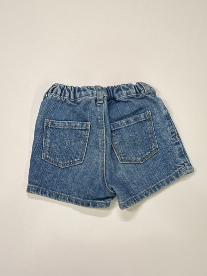 H&M Denim Shorts 6-9M