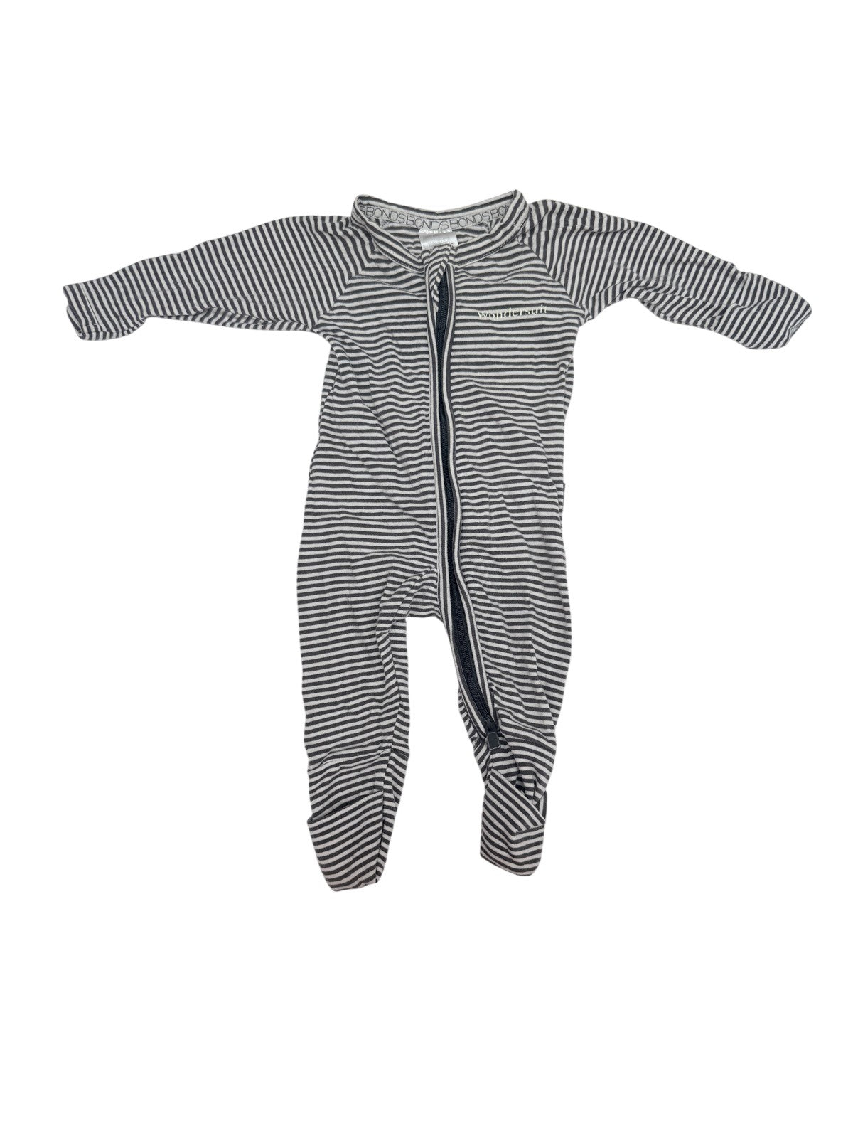 Bonds Wondersuit Striped Sleeper Newborn 0000