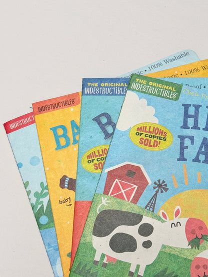 Indestructibles 4-Book Bundle Baby Animals