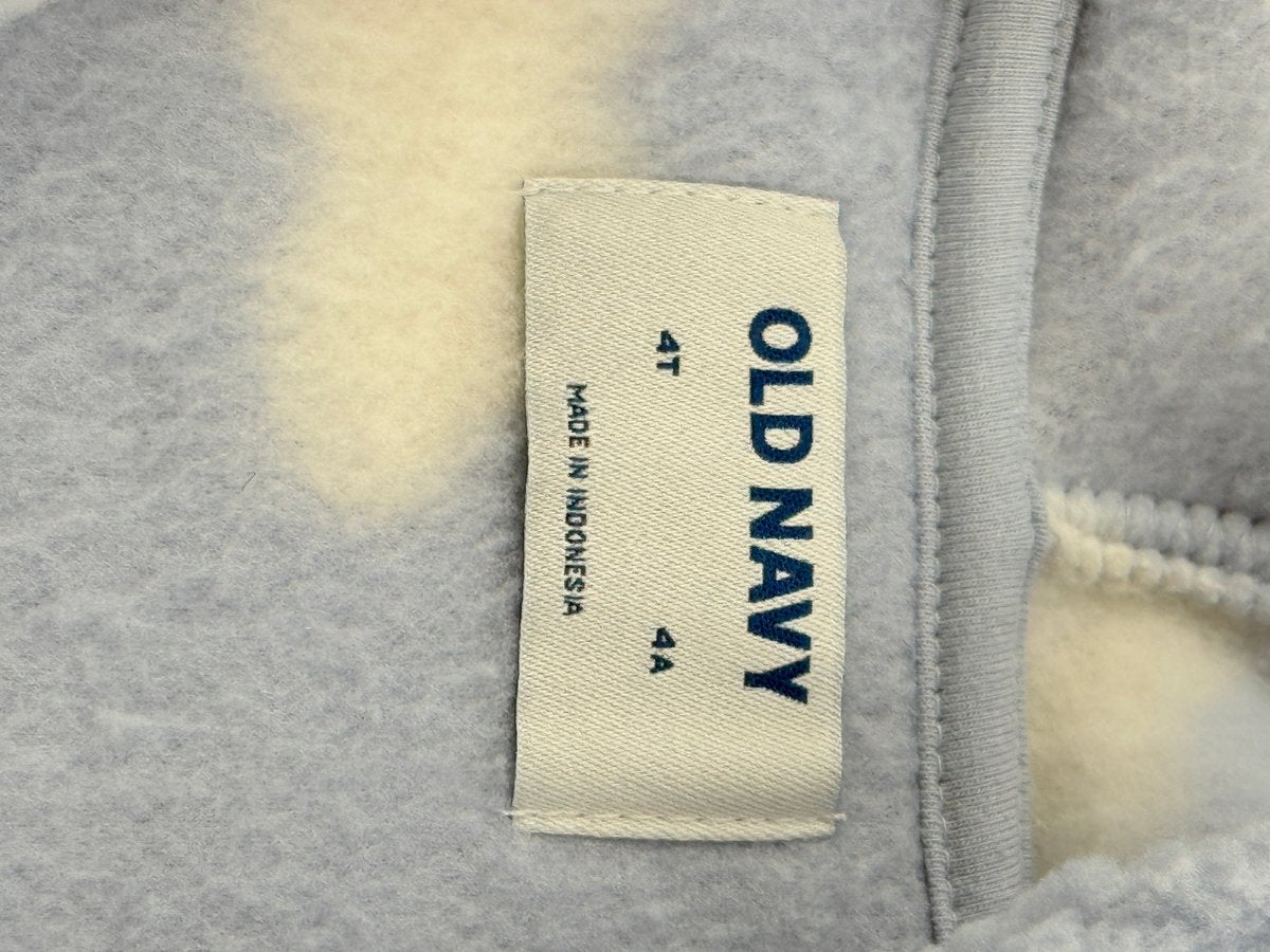 NWT - Old Navy Cloud Sherpa Hooded Jacket 4T