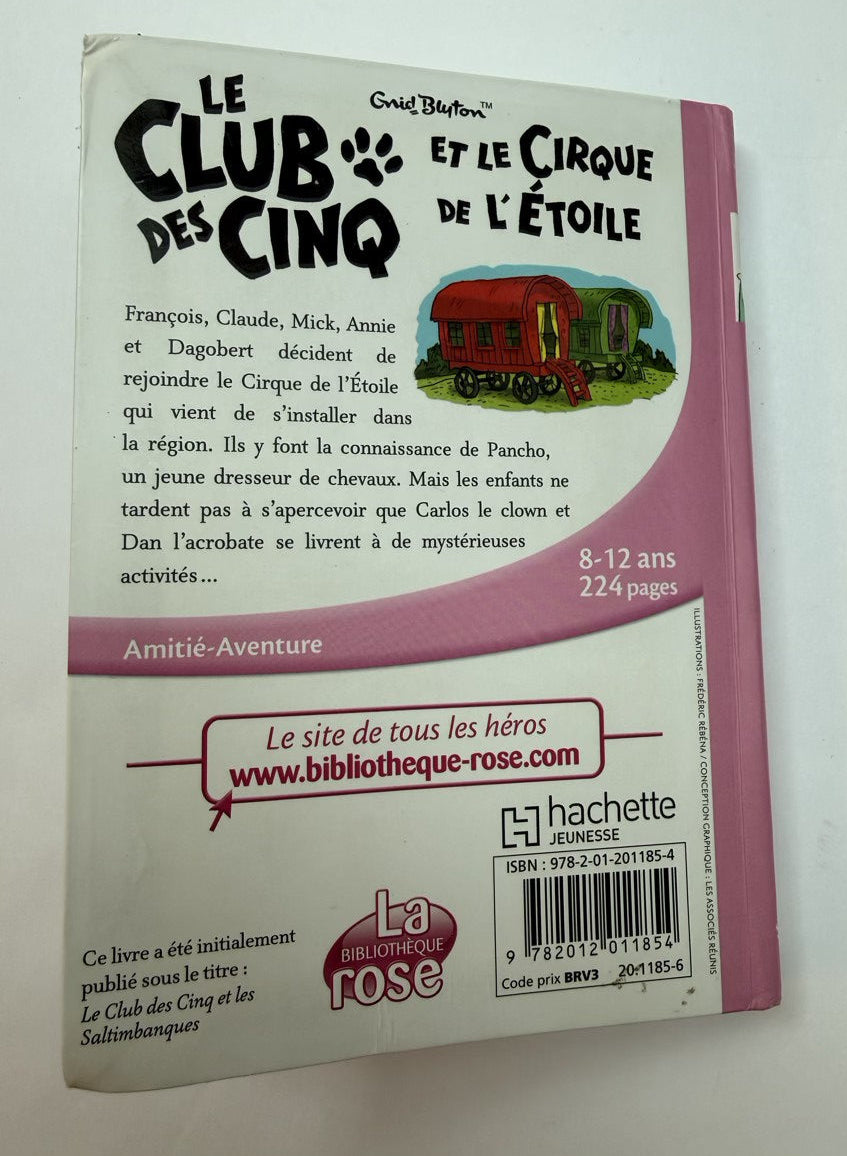 Enid Blyton Le Club des Cinq et le Cirque de l'Étoile