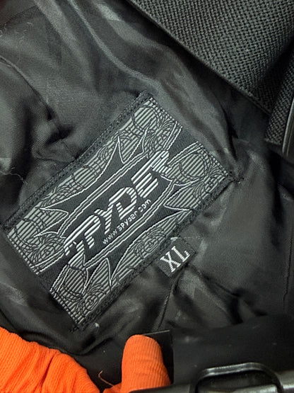 Spyder Orange Snow Bib Overalls XL 6/7Y
