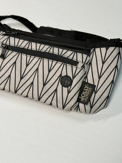Jolly Jumper Stroller Organizer Gray Chevron