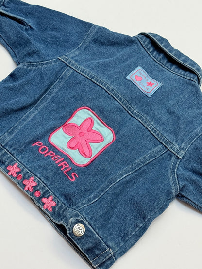 Teddy's Choice PopGirls Denim Jacket Size 3-6m