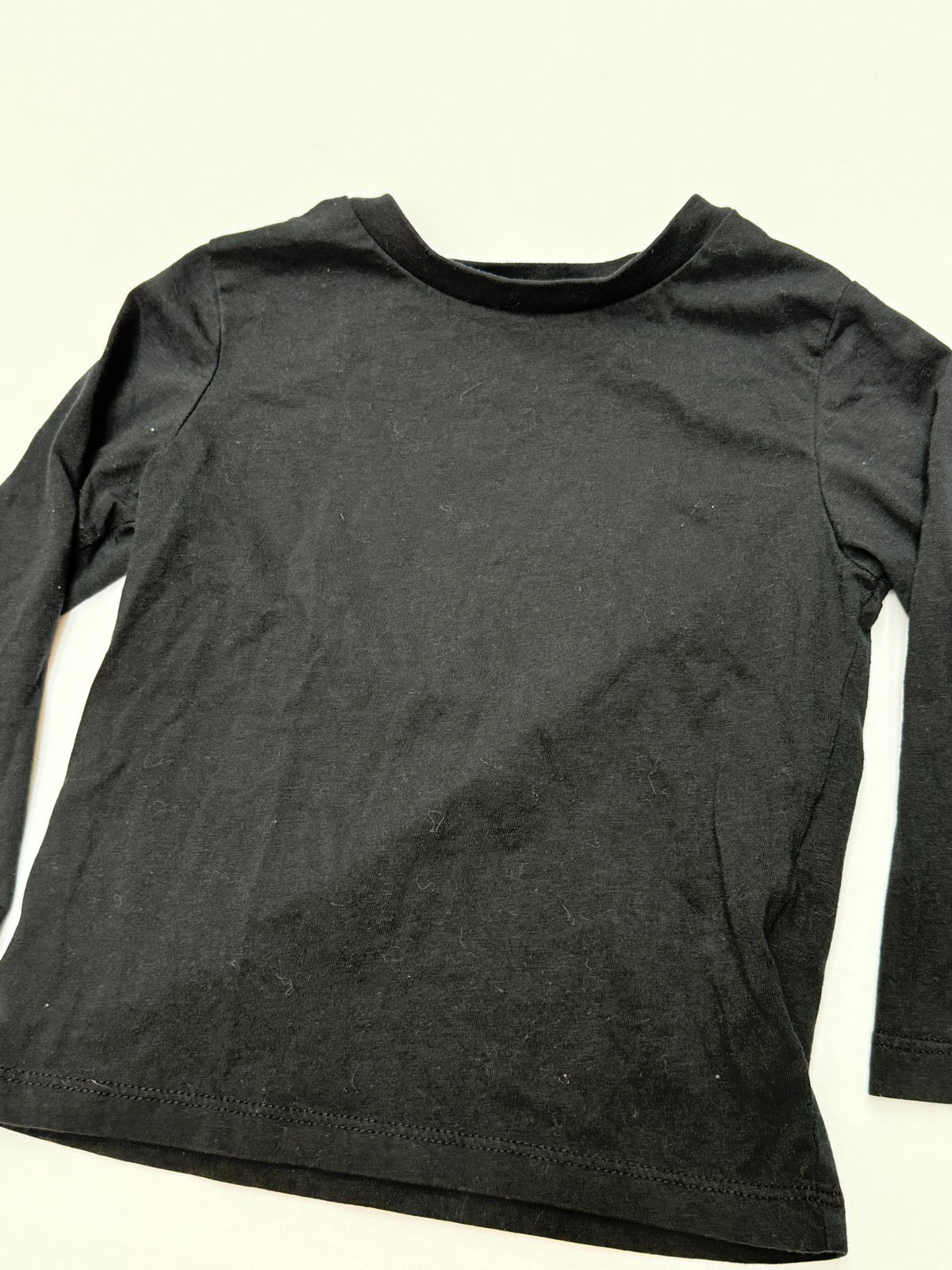 H&M Black Long Sleeve T-Shirt 2T