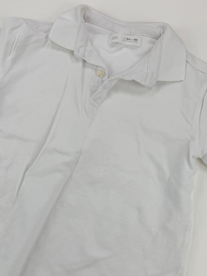 Zara White Polo Size 8-9