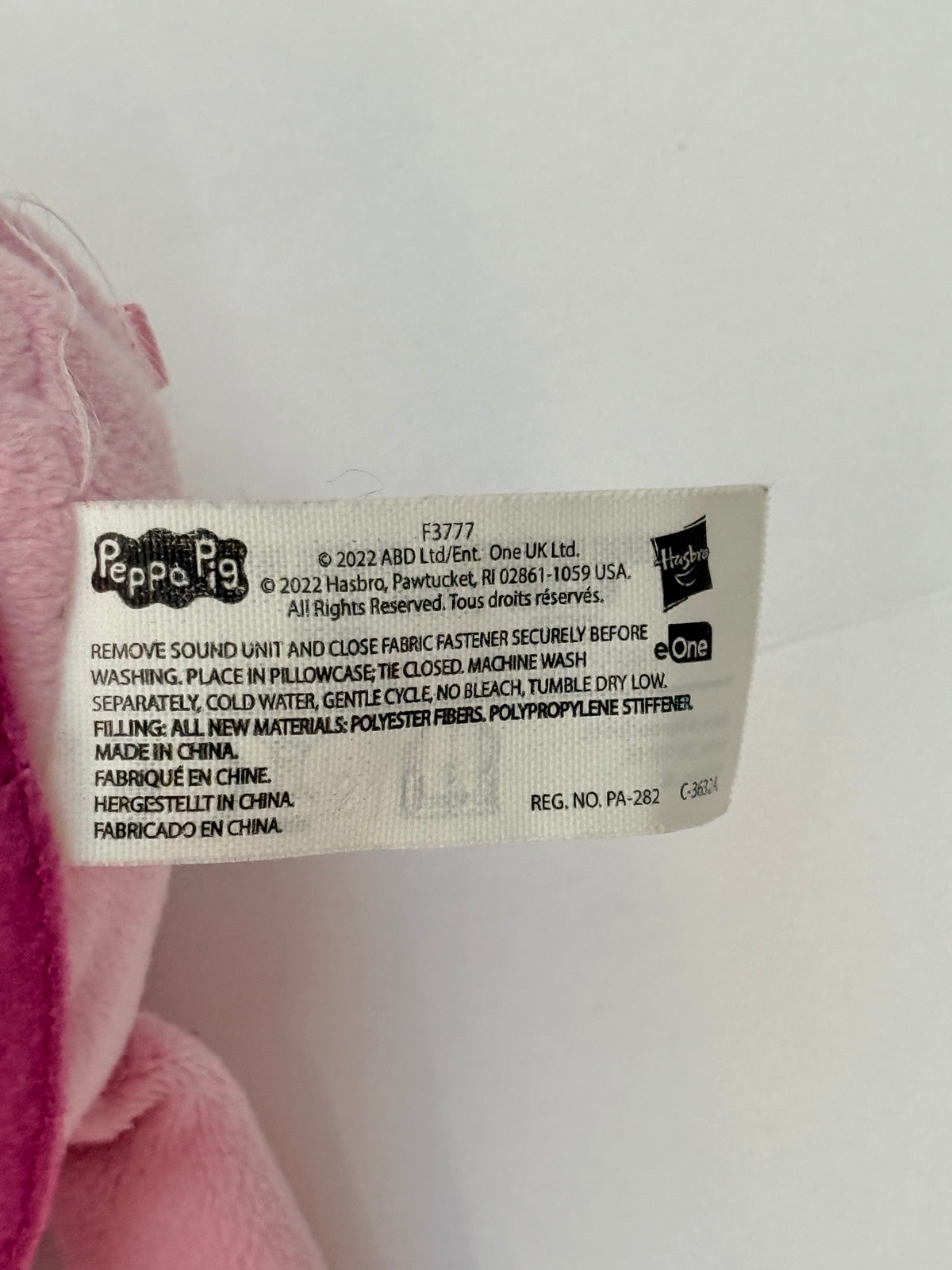 Peppa Pig Plush Toy with Teddy Bear
