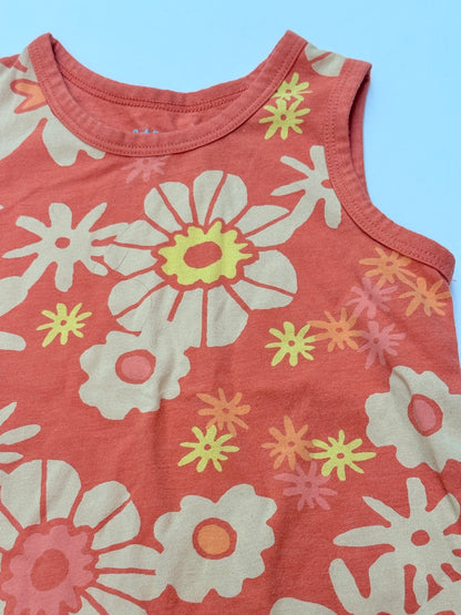 Cat & Jack Floral Tank Top 2T