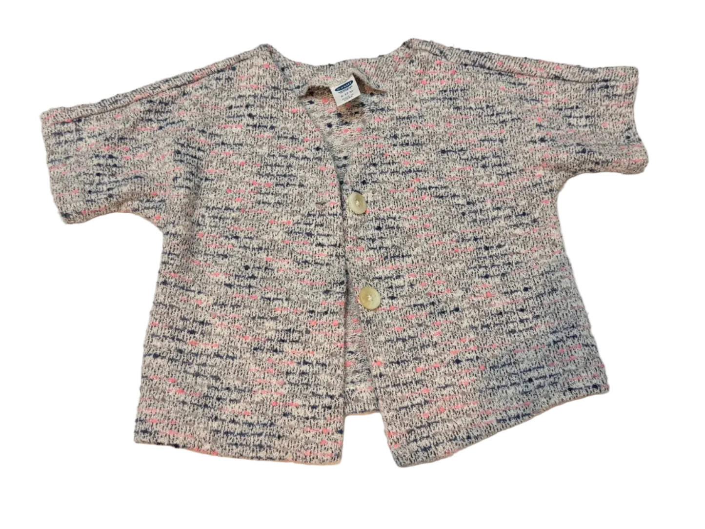 Old Navy Speckled Knit Cardigan 6-12M