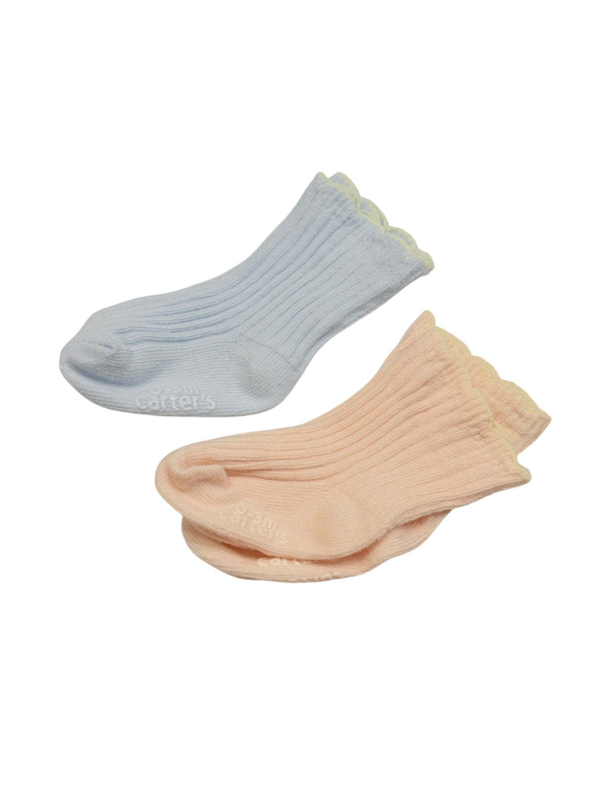 Carter's Ribbed Crew Socks 2-Pack 0-3M