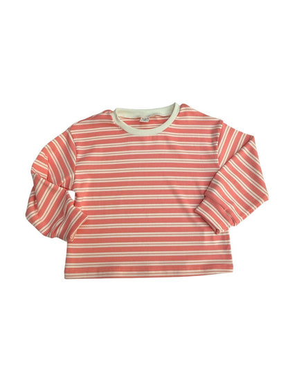 SHEIN Pink Striped Long Sleeve Top Size 4Y