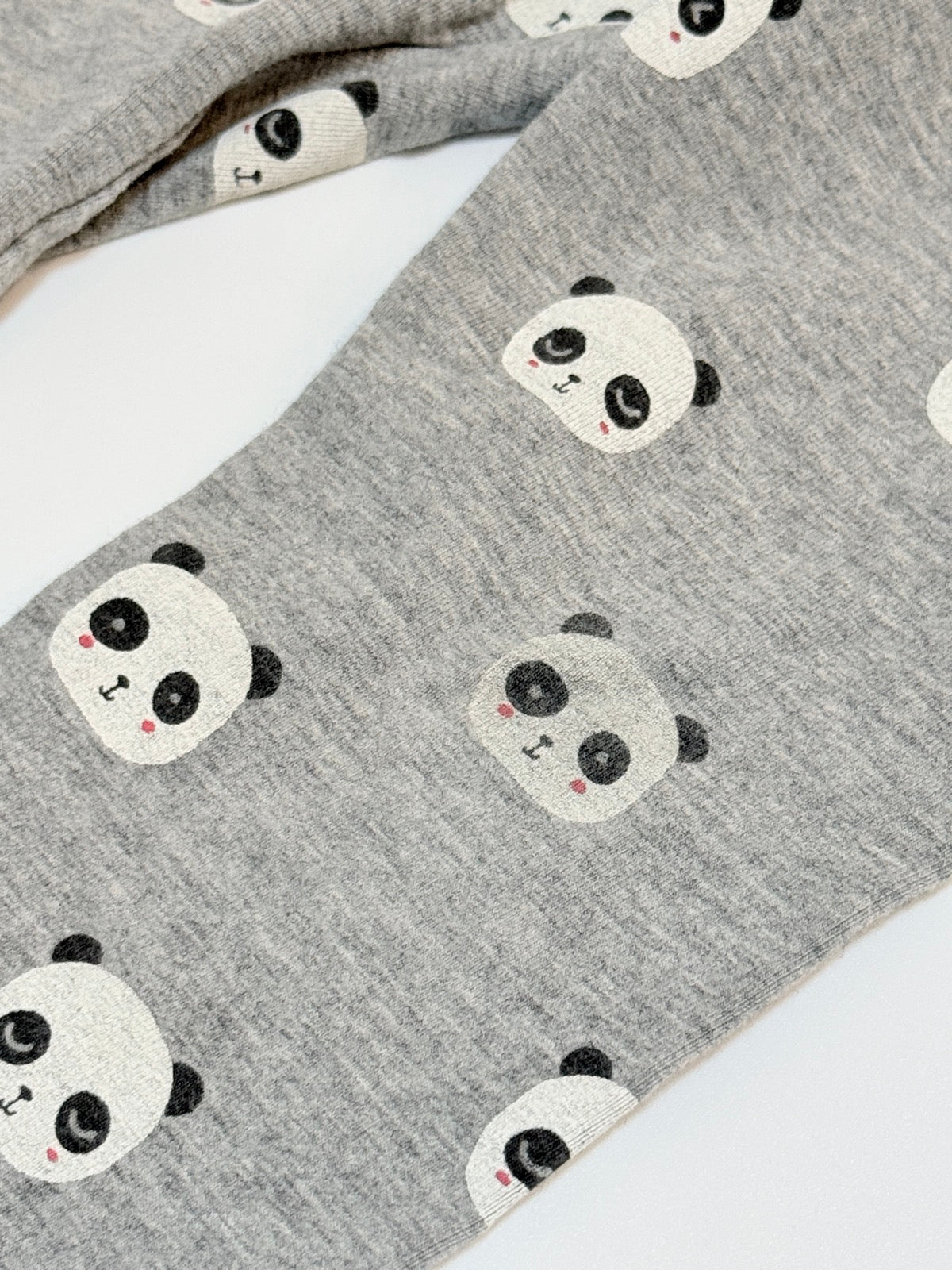 Zara Baby Gray Panda Leggings 3-4Y