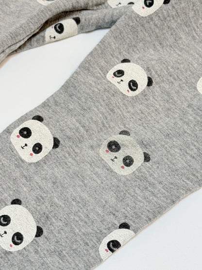 Zara Baby Gray Panda Leggings 3-4Y