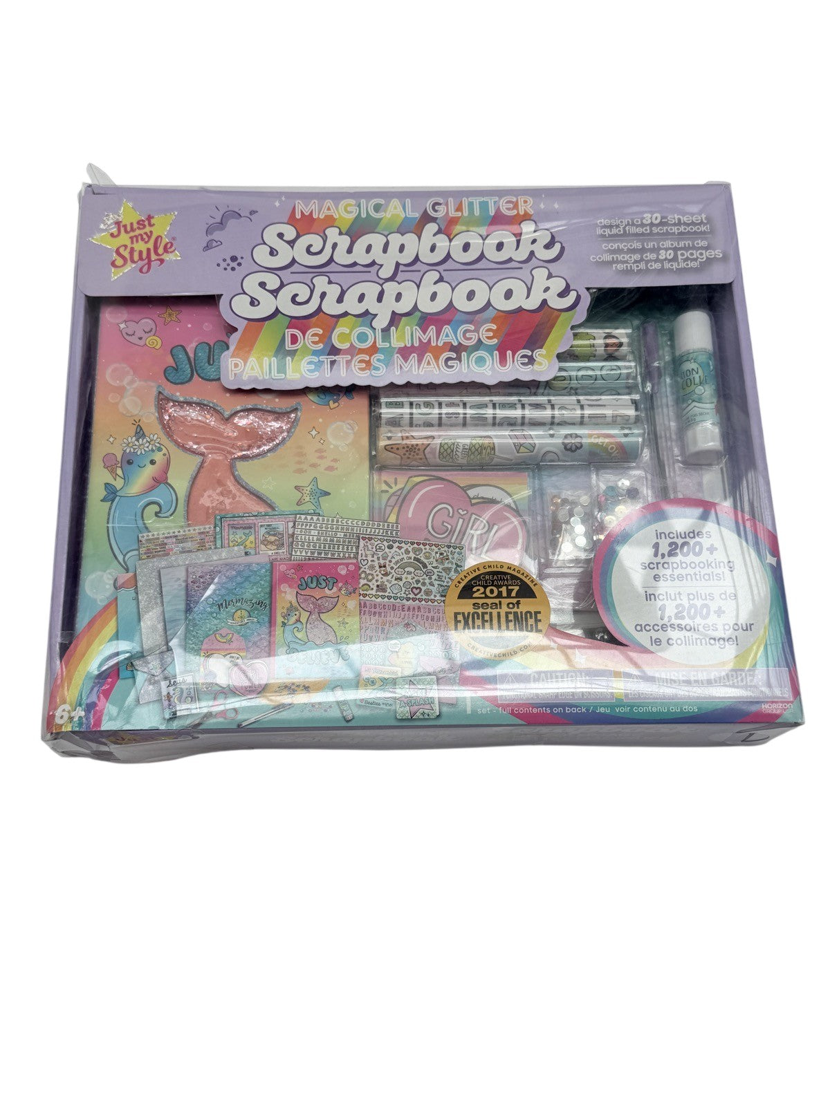 Just My Style Magical Glitter Scrapbook Kit