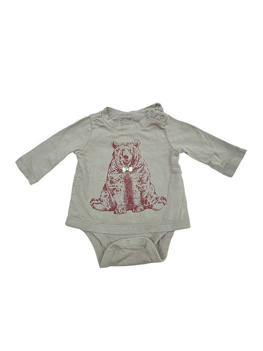 Baby Gap Bear Hug Bodysuit 0-3 Months