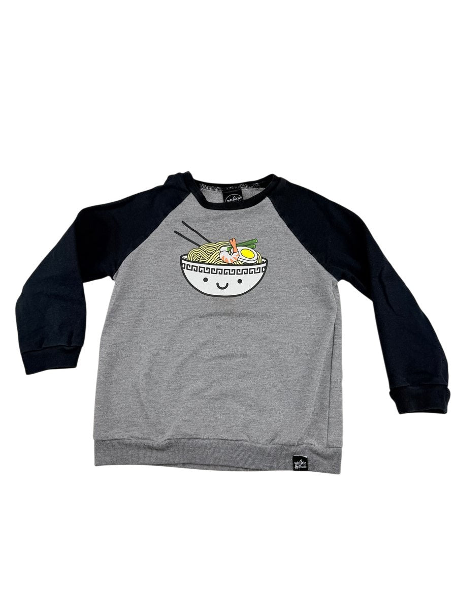 Whistle & Flute Ramen Bowl Sweatshirt 5-6Y