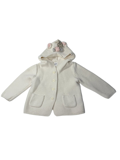 baby Gap Unicorn Hooded Cardigan 18-24M