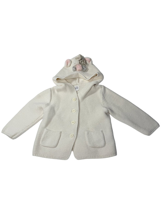 baby Gap Unicorn Hooded Cardigan 18-24M