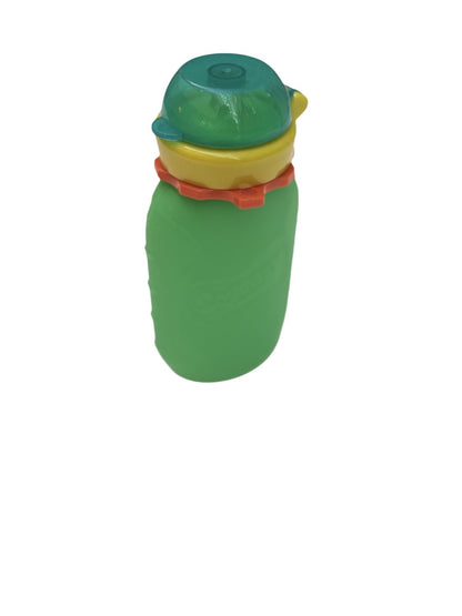 Squeasy Snacker Reusable Food Pouch Green