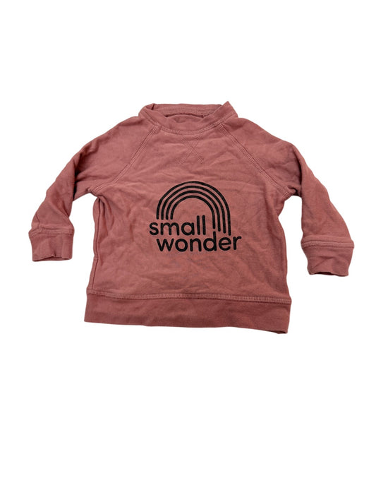 Silkberry Baby Small Wonder Sweatshirt 6-12M