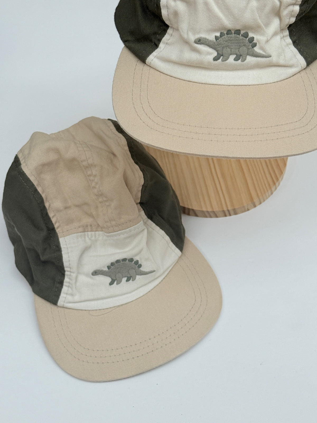 H&M Dinosaur Print Cap 2-Pack 3/4T