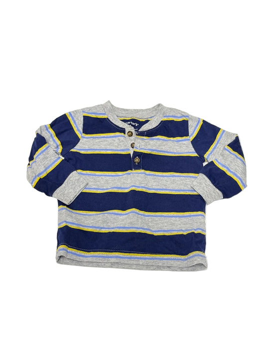 Carter’s Striped Long Sleeve Henley 9M