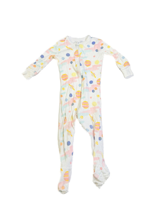 Old Navy Planet Print Footed Sleeper 12-18M