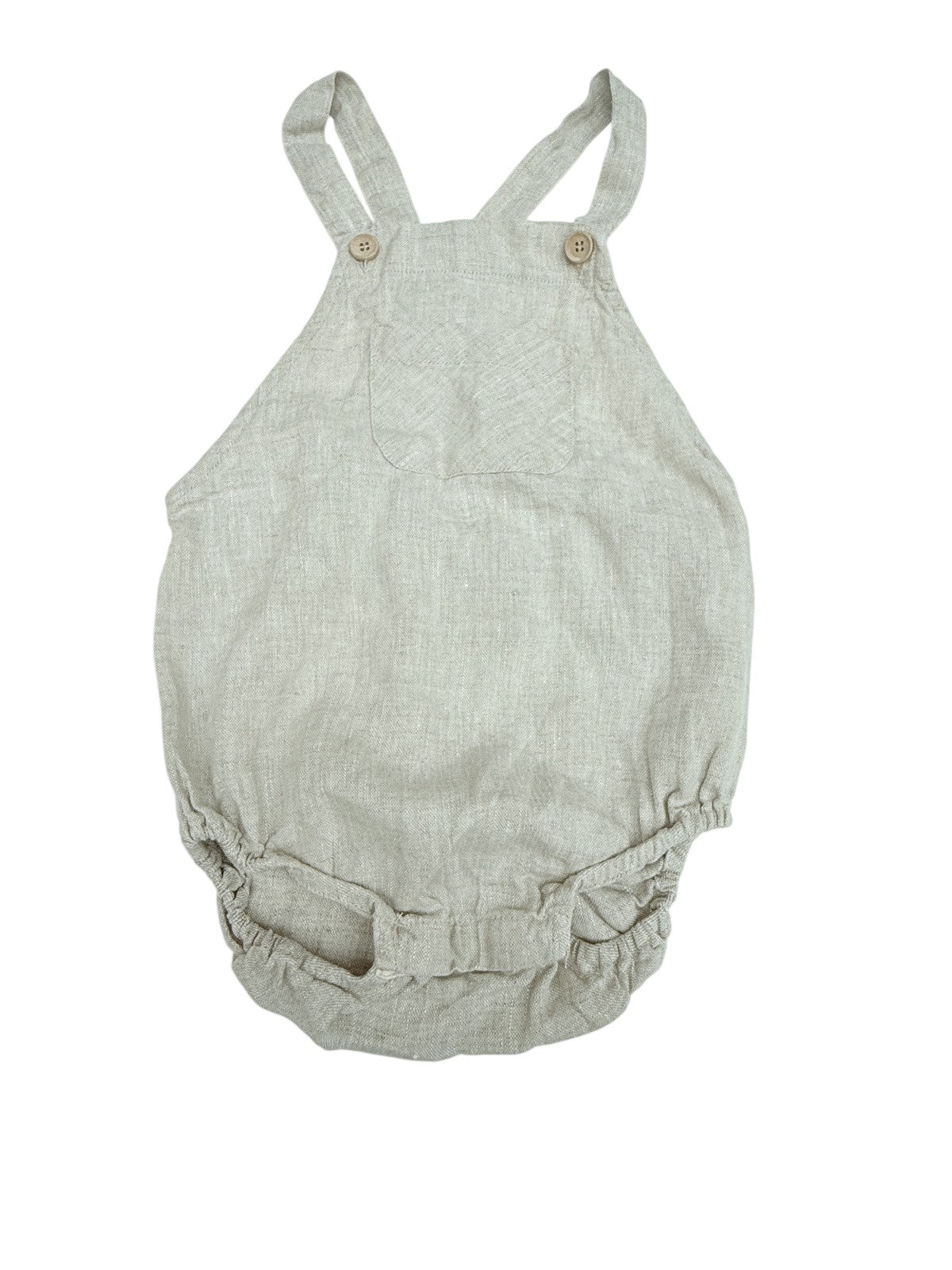 Petits Vilains Linen Romper 18-24M