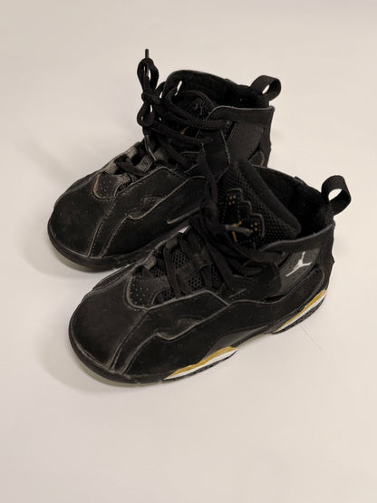 Jordan True Flight Black Gold Toddler 9C
