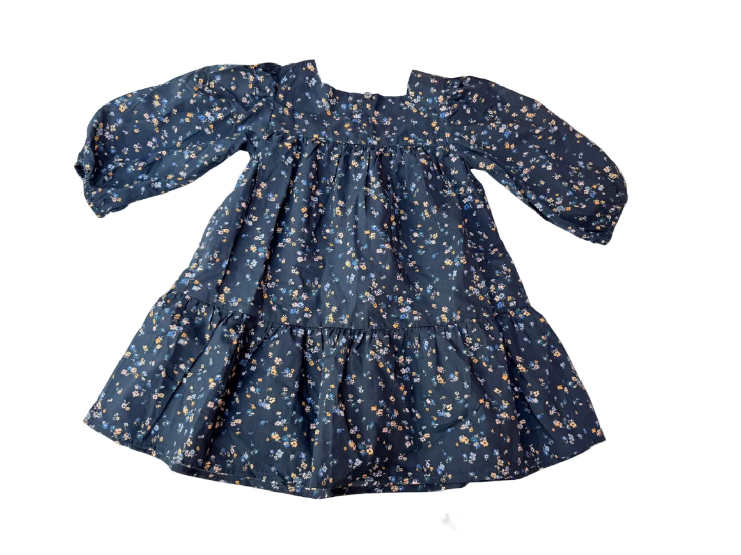 Petits Vilains Floral Ruffle Dress Size 2 3