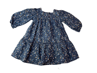 Petits Vilains Floral Ruffle Dress Size 2 3